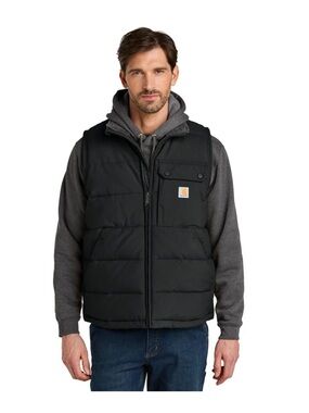 Carhartt Montana Insulated Vest Loose Fit Black OV5475 Men's Size XL